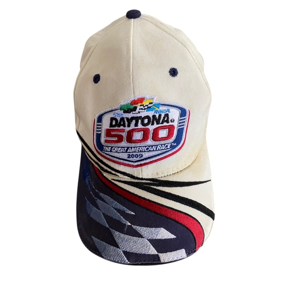 Daytona 500 The Great American Race hat cap 51st annual Feb 15 2009 adjustable